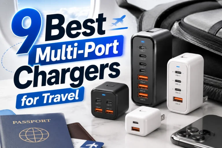 9 Best Multi-Port Chargers for Travel