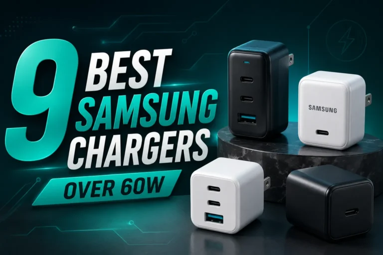 9 Best Samsung Chargers Over 60W