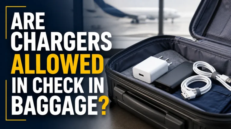 Are Chargers Allowed in Check In Baggage