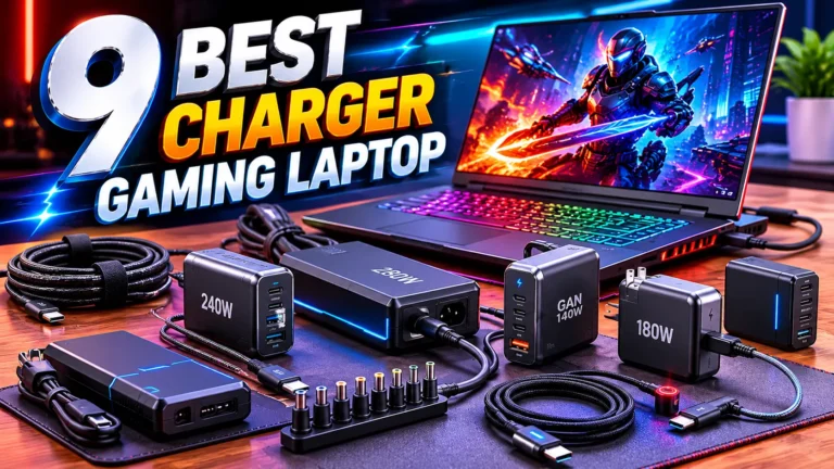 Best gaming laptop chargers showcase