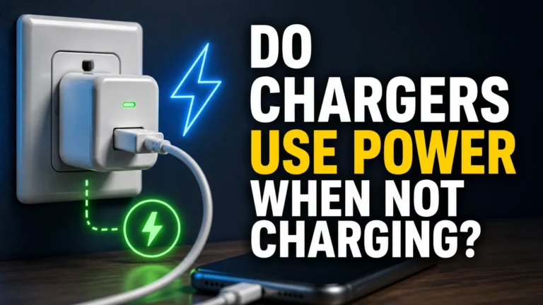 Do Chargers Use Power When Not Charging