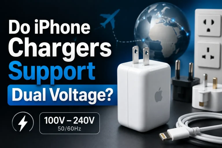 Do iPhone chargers support dual voltage