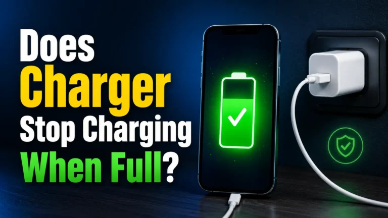 Does Charger Stop Charging When Full?