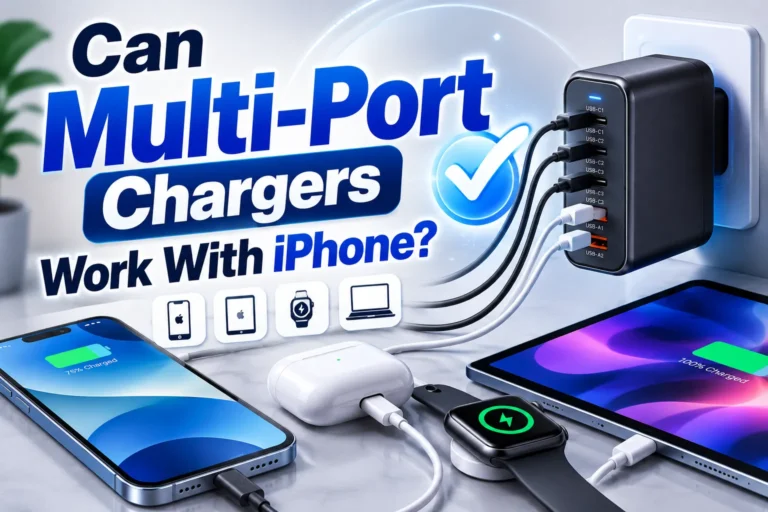 Multi-port chargers for Apple devices