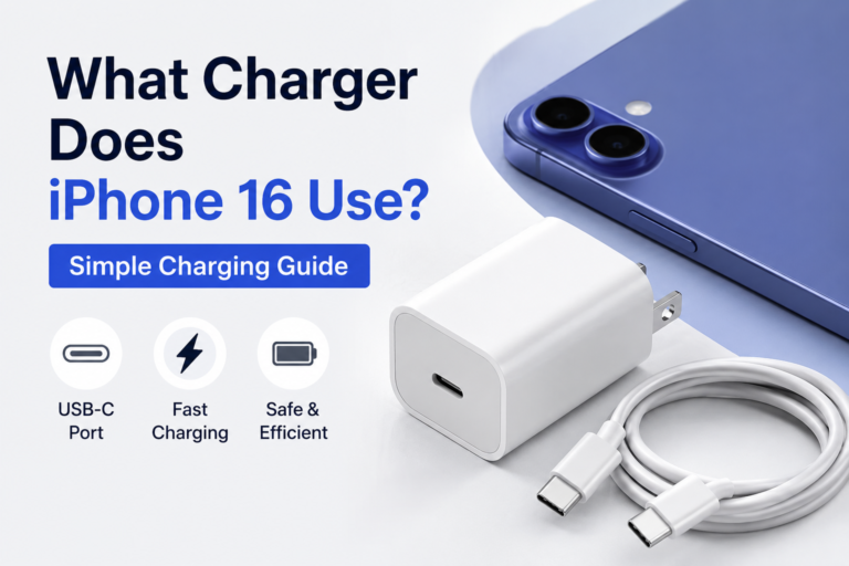 What charger does iPhone 16 use