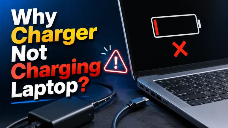 Why Charger Not Charging Laptop