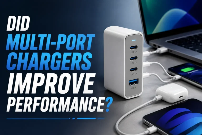 did multi-port chargers improve performance