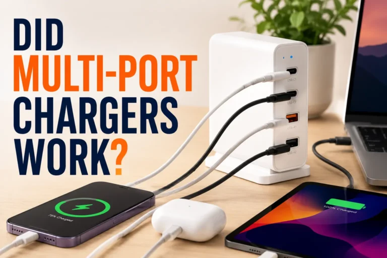 did multi-port chargers work