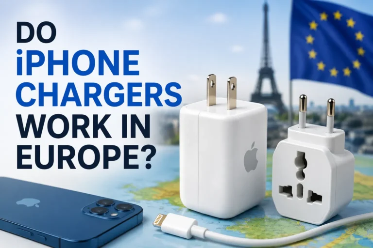 do iphone chargers work in europe