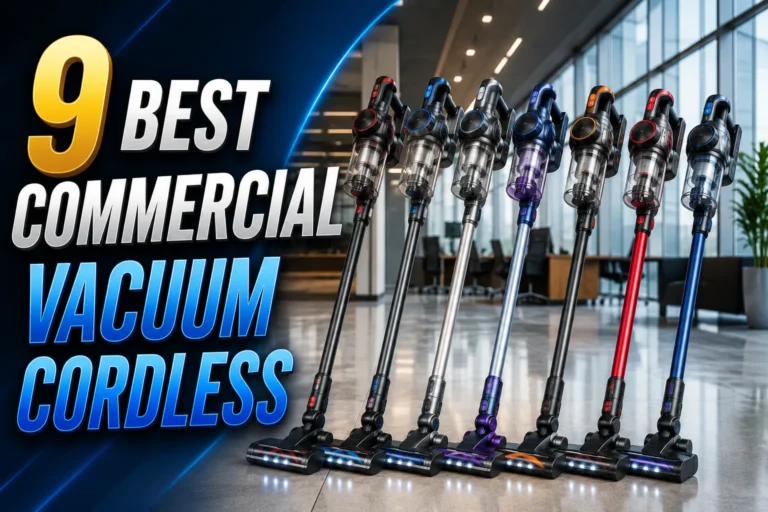 9 Best Commercial Vacuum Cordless