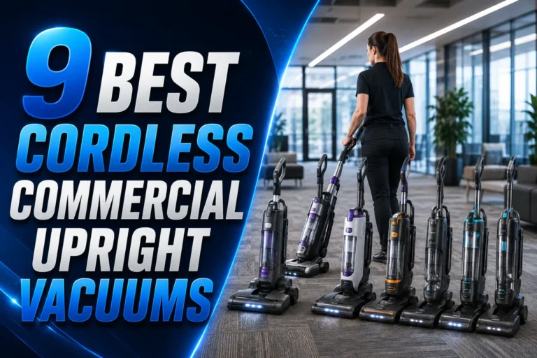 9 Best Cordless Commercial Upright Vacuums