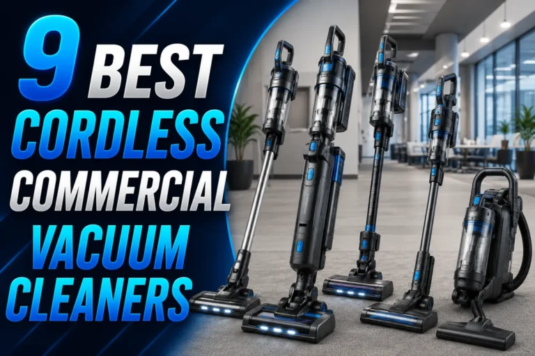 9 Best Cordless Commercial Vacuum Cleaners