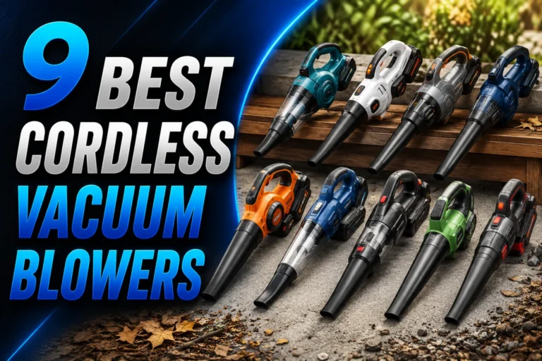 9 Best Cordless Vacuum Blowers