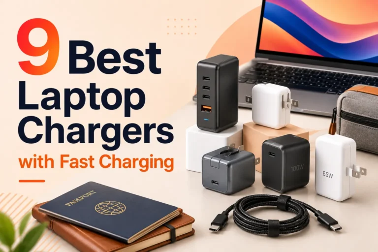 9 Best Laptop Chargers with Fast Charging