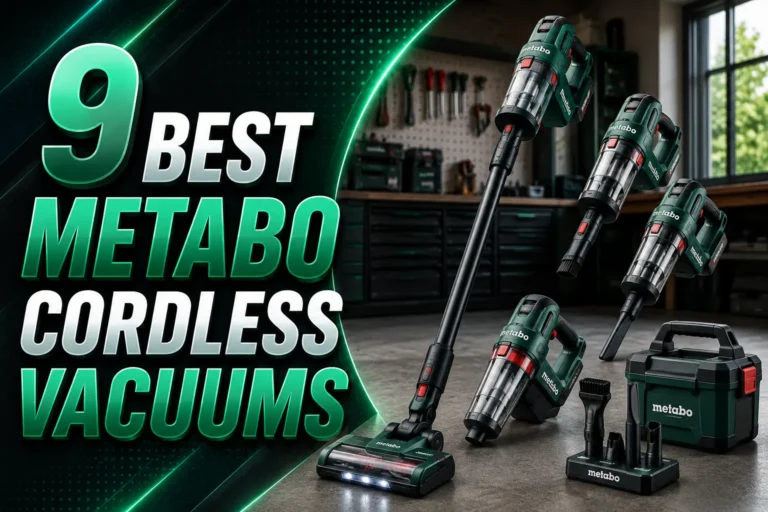 9 Best Metabo Cordless Vacuums