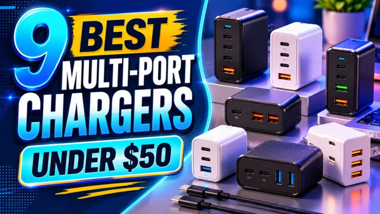 9 Best Multi-Port Chargers Under $50