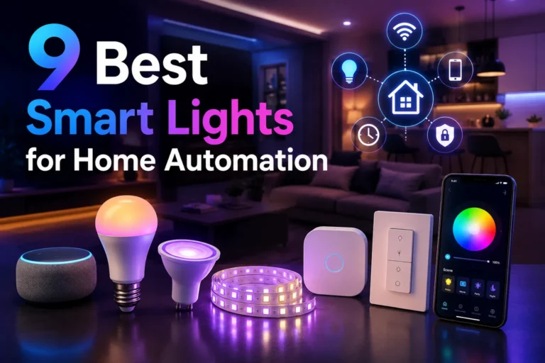 9 Best Smart Lights for Home Automation
