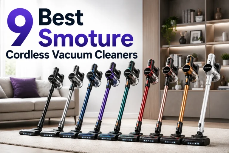 9 Best Smoture Cordless Vacuum Cleaners