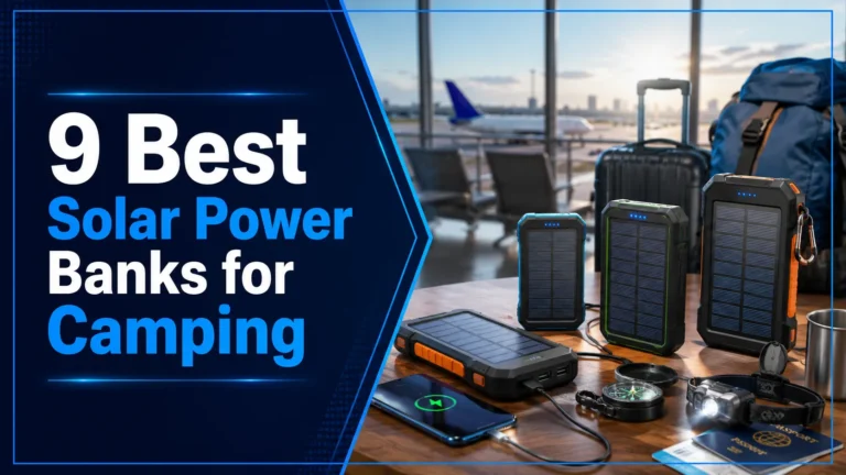 9 Best Solar Power Banks for Camping