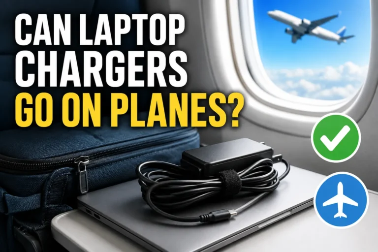 Can Laptop Chargers Go on Planes