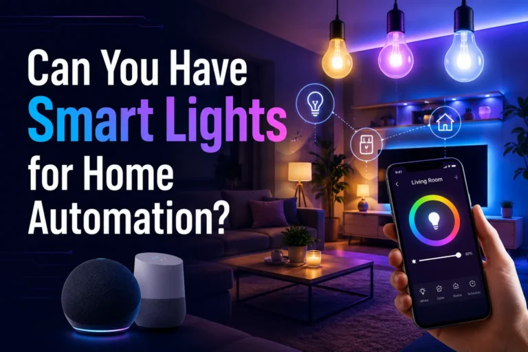 Can You Have Smart Lights for Home Automation