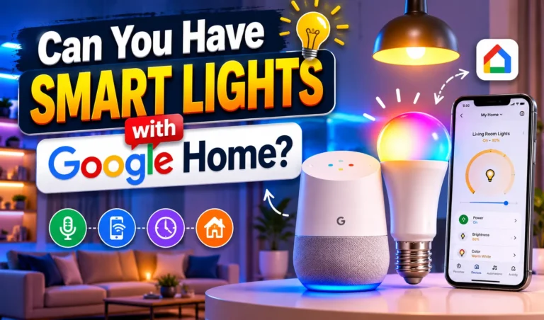 Can You Have Smart Lights with Google Home