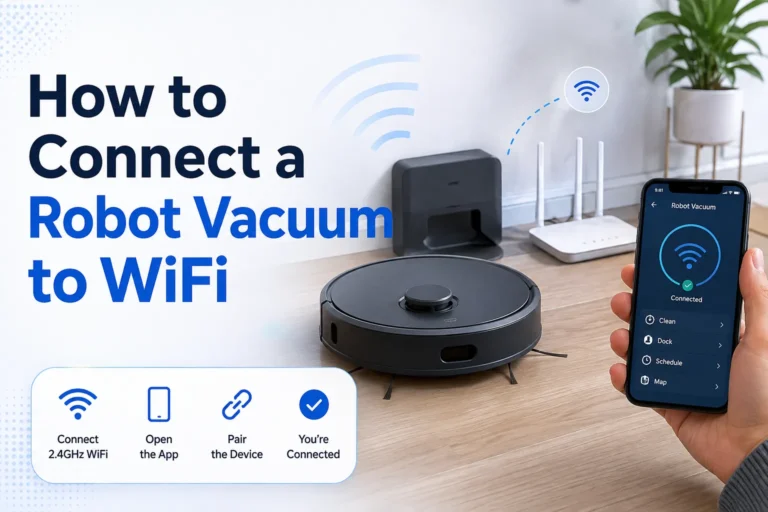 Connect Your Robot Vacuum to Wi‑Fi