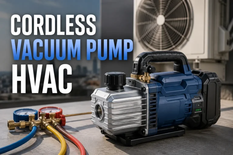 Cordless Vacuum Pump HVAC
