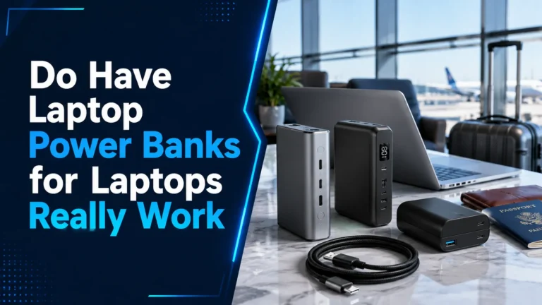 Do Have Laptop Power Banks for Laptops Really Work