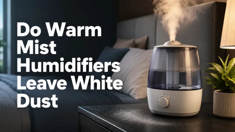 Do Warm Mist Humidifiers Leave White Dust
