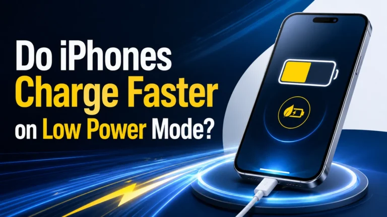 Do iPhones Charge Faster on Low Power Mode