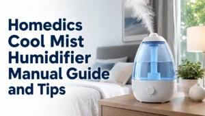Homedics Cool Mist Humidifier Manual Guide and Tips