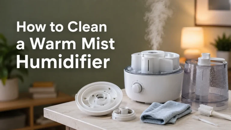 How to Clean a Warm Mist Humidifier