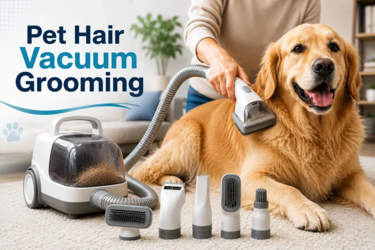 Pet Hair Vacuum Grooming