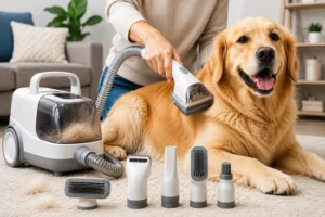 Pet Hair Vacuum Grooming