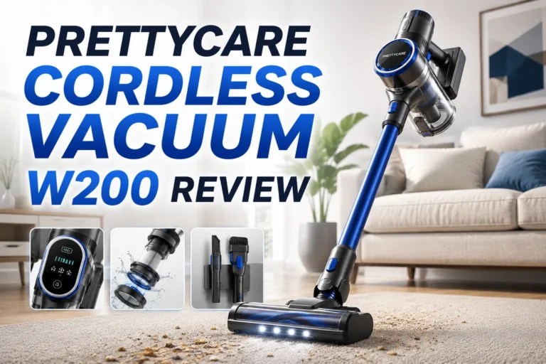 Prettycare Cordless Vacuum W200 Review