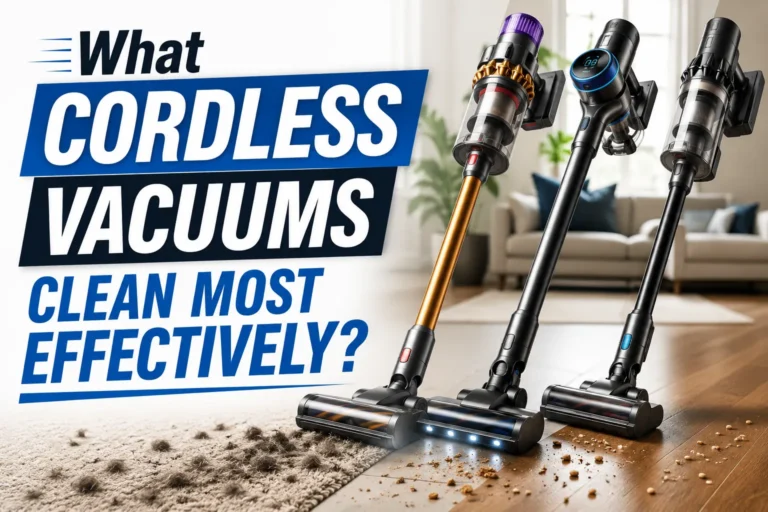What Cordless Vacuums Clean Most Effectively