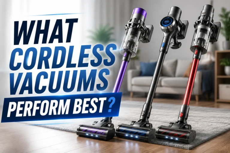 What Cordless Vacuums Perform Best