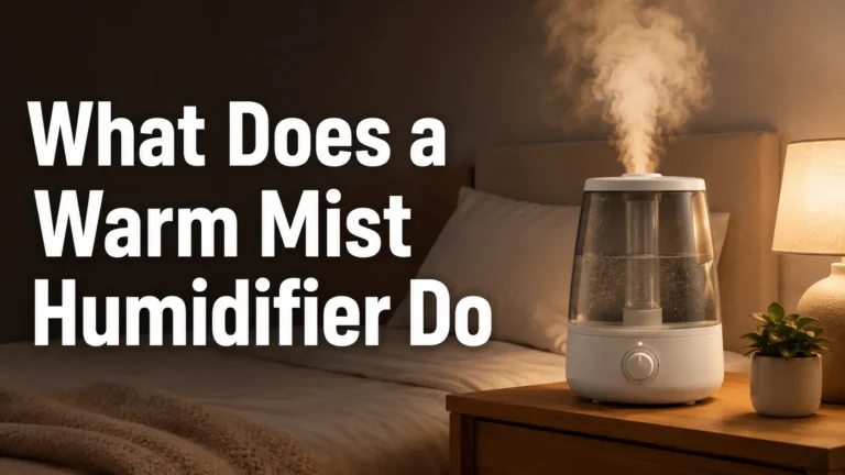What Does a Warm Mist Humidifier Do