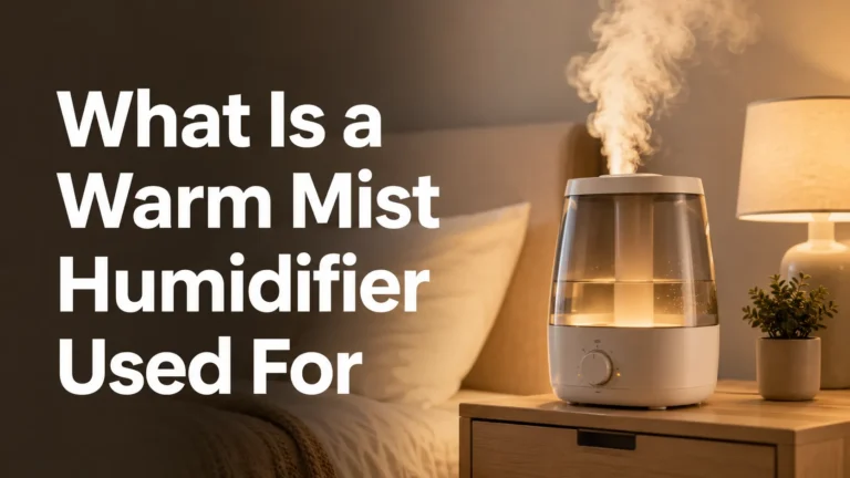 What Is a Warm Mist Humidifier Used For