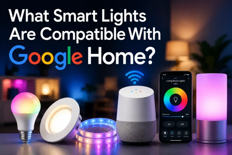 What Smart Lights Are Compatible With Google Home