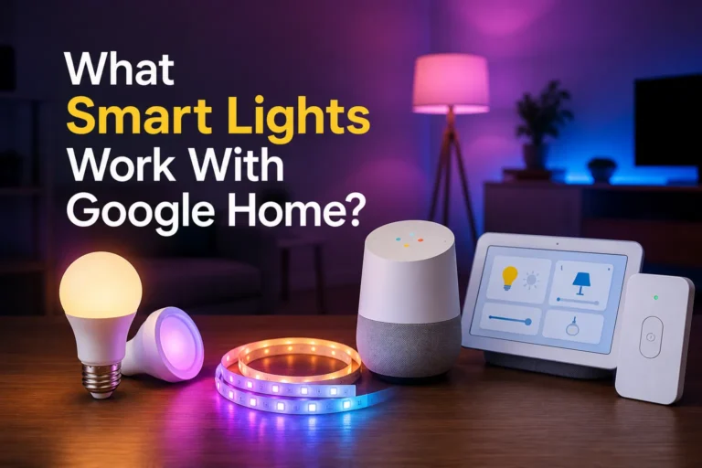 What Smart Lights Work With Google Home