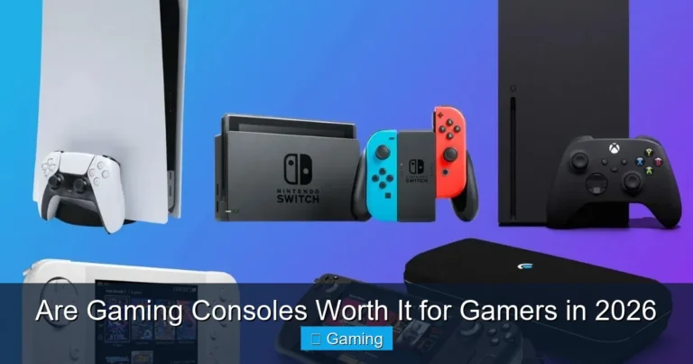 Are Gaming Consoles Worth It for Gamers in 2026