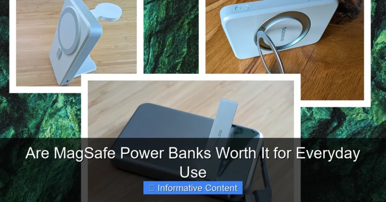 Are MagSafe Power Banks Worth It for Everyday Use