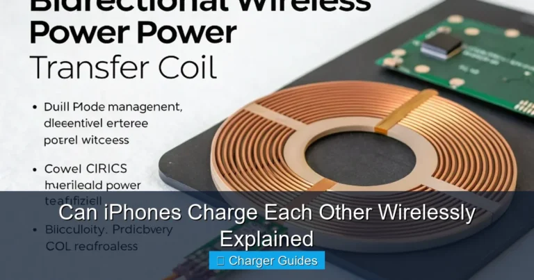Can iPhones Charge Each Other Wirelessly Explained