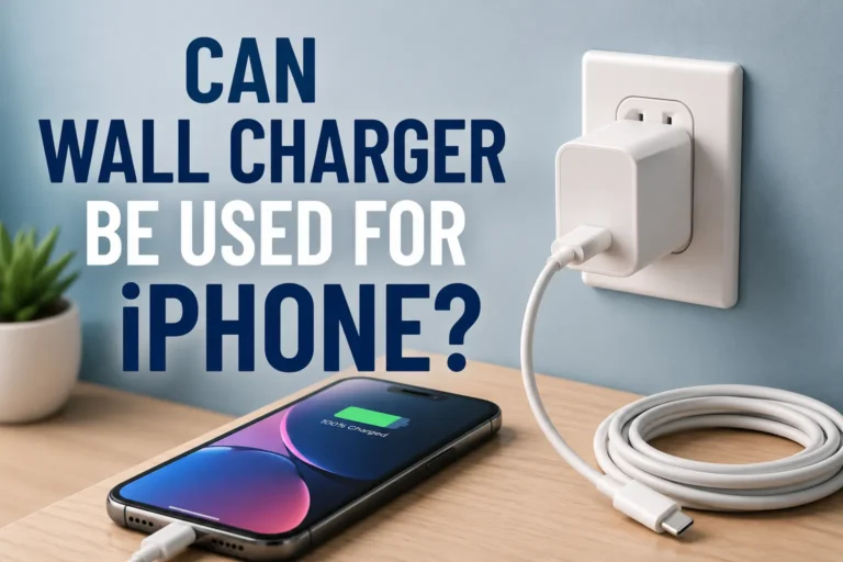 can wall charger be used for iphone