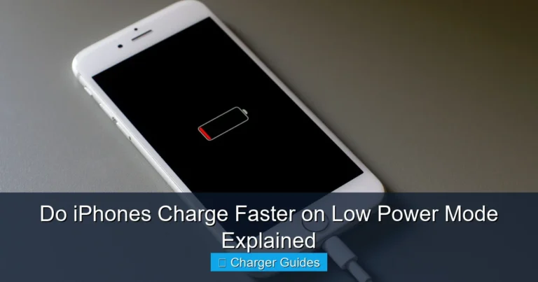 Do iPhones Charge Faster on Low Power Mode Explained