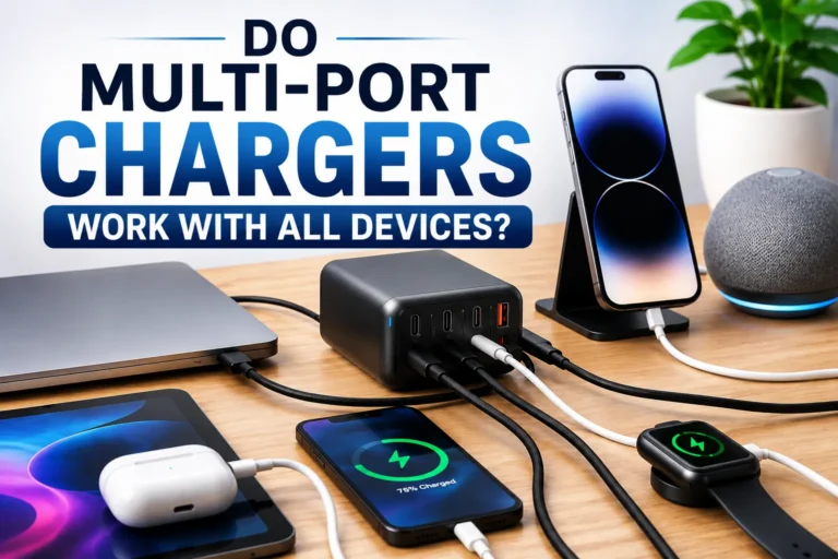 do multi-port chargers work with all devices