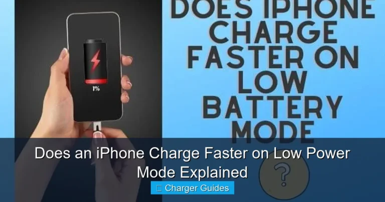 Does an iPhone Charge Faster on Low Power Mode Explained