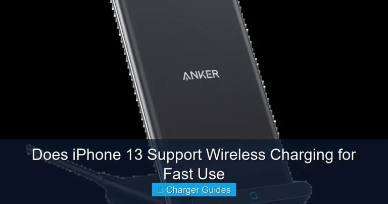 Does iPhone 13 Support Wireless Charging for Fast Use